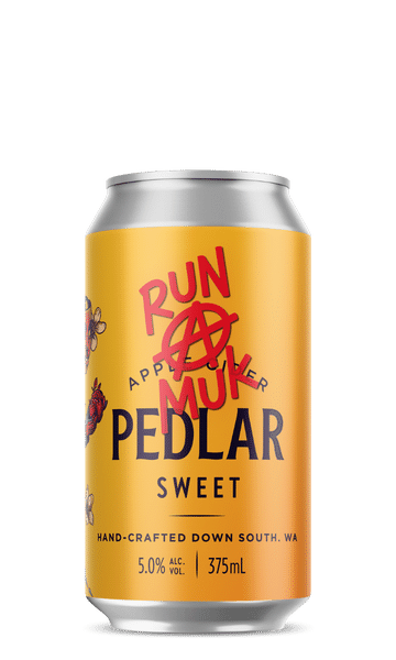 Image of Pedlar Sweet Cider by Run A Muk Cider Co. Gluten Free Cider, Vegan friendly Cider